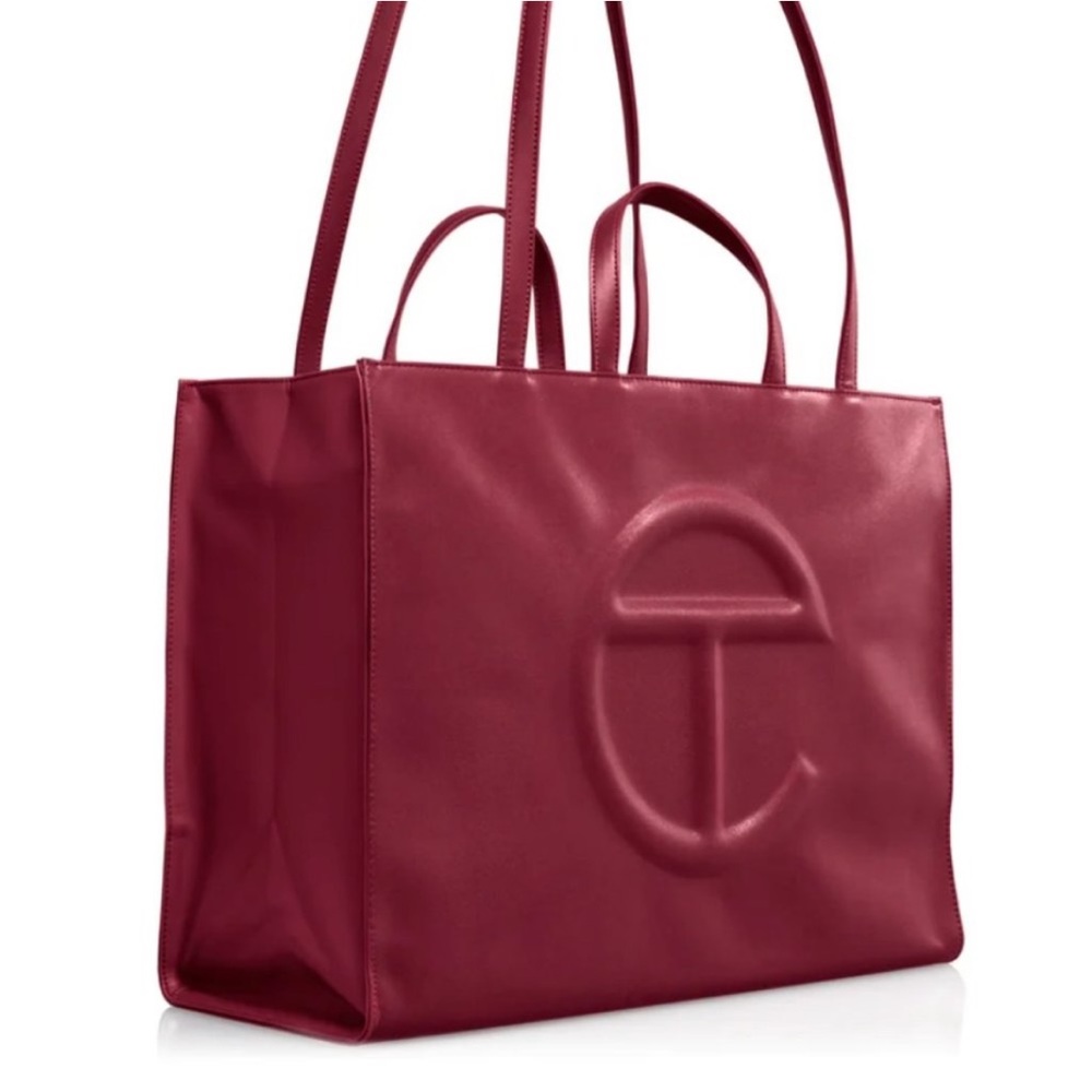 Telfar LARGE Shopping Bag - Oxblood
